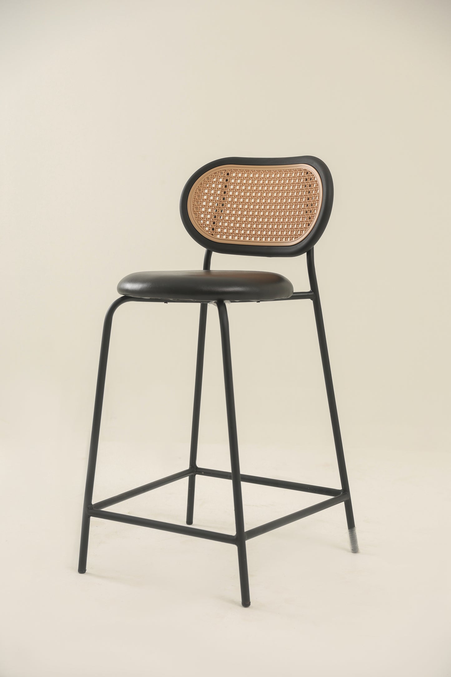 Rattan Counter & Bar Stool 2x Pair