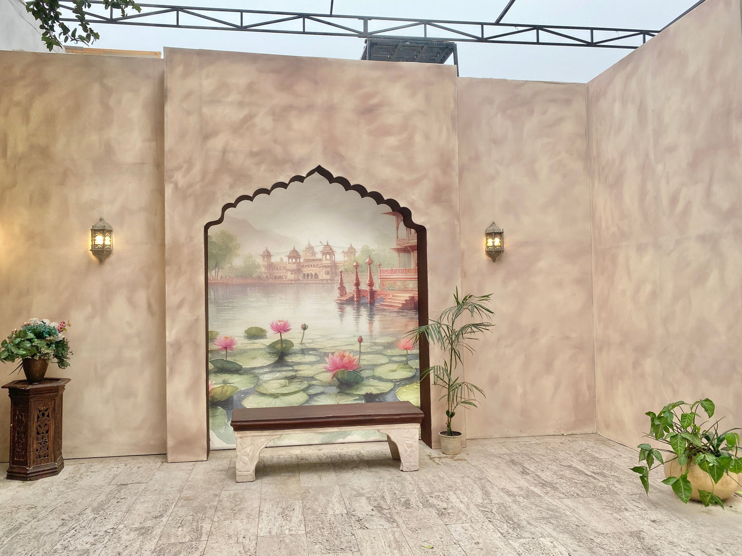 Entire Studio Available For Rent With 15+ Sets For a Bridal Shoot