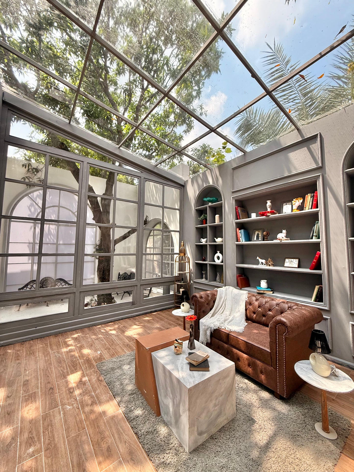 THE LIBRARY