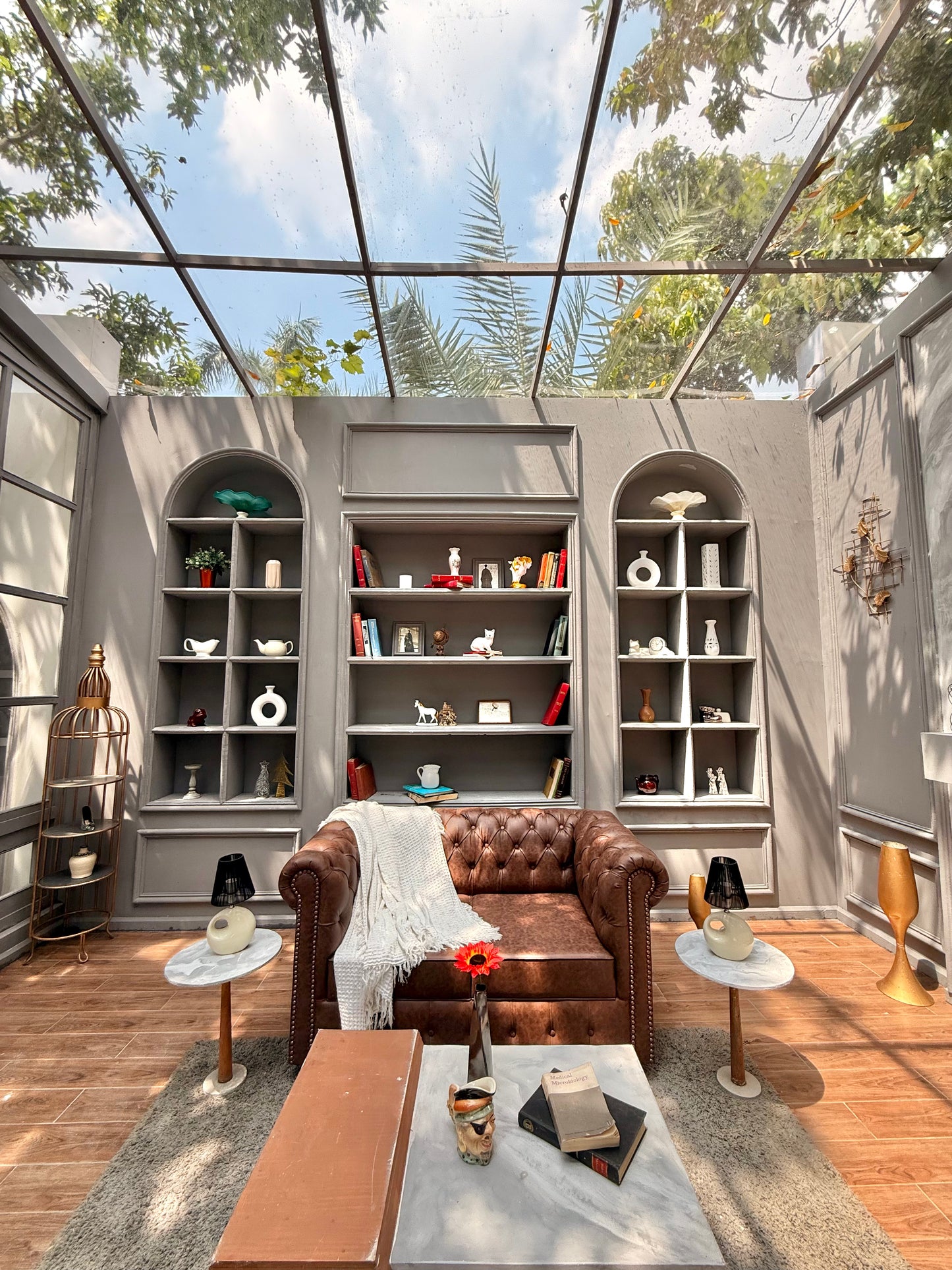 THE LIBRARY