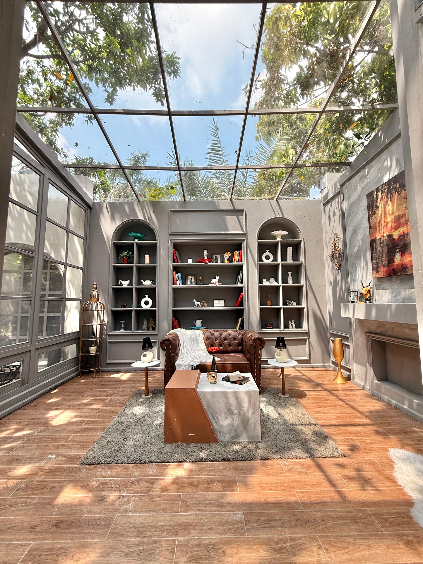 THE LIBRARY