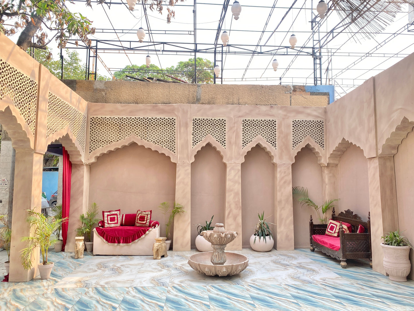Entire Studio Available For Rent With 15+ Sets For a Bridal Shoot