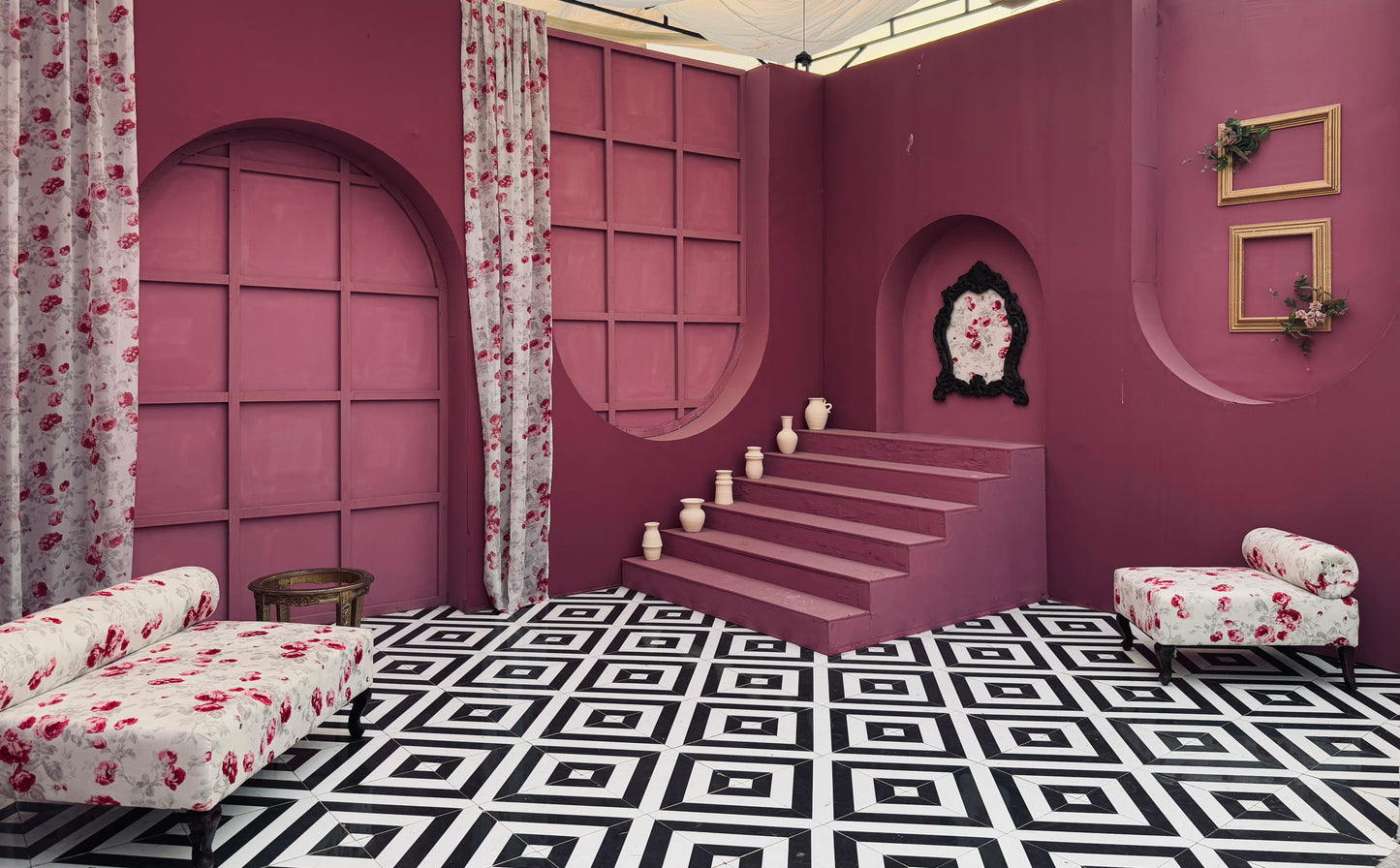 Entire Studio Available For Rent With 15+ Sets For a Bridal Shoot