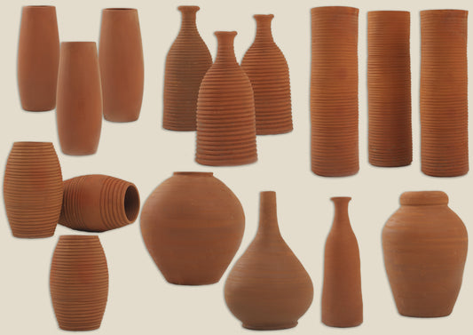 Modern Terracotta Pots