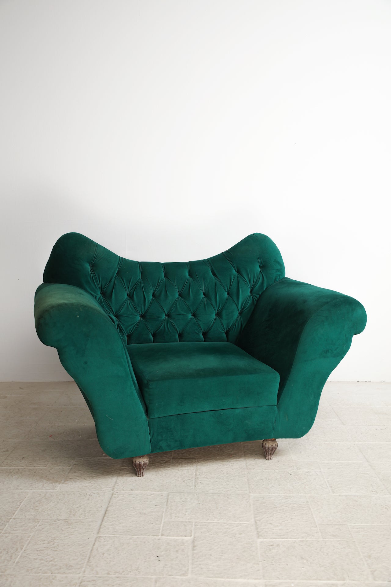 Chesterfield Green Sofa