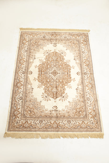 Brown Traditional Rug 6' x 4'ft