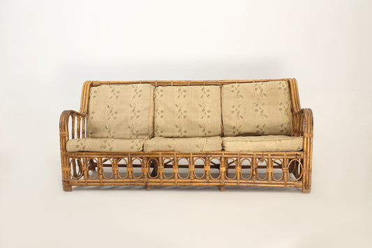 French Cane Sofa